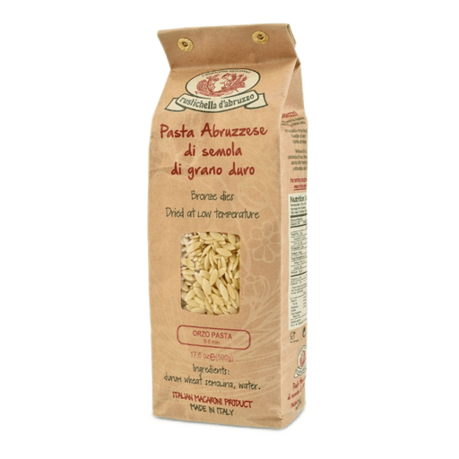 RUSTICHELLA D’ABRUZZO Orzo Pasta - 500g (17.6oz) - Pinocchio's Pantry - Authentic Italian Food