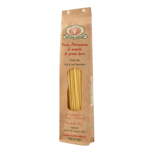 RUSTICHELLA D’ABRUZZO Spaghetti - 500g (17.6oz) - Pinocchio's Pantry - Authentic Italian Food