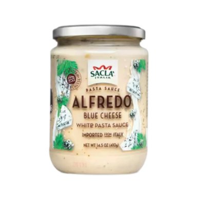 SACLA Alfredo White Pasta Sauce with Italian DOP Blue Cheese - 410g (14.5oz) - Pinocchio's Pantry - Authentic Italian Food