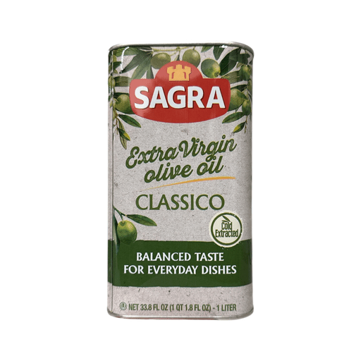 SAGRA Italian Extra Virgin Olive Oil - 1lt (33.8fl. oz) - Pinocchio's Pantry - Authentic Italian Food