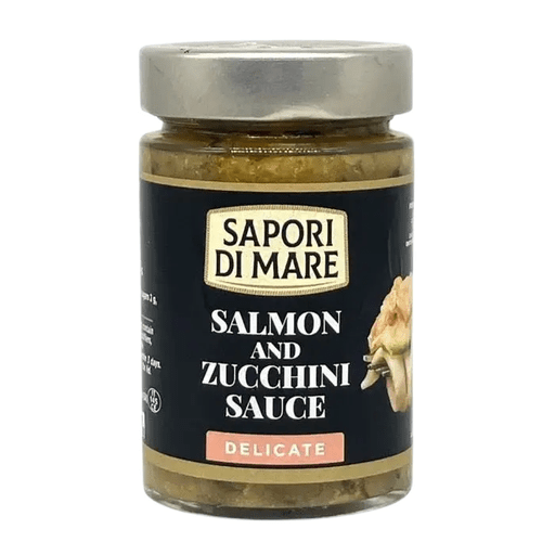 SAPORI DI MARE Salmon & Zucchini Sauce - 185g (6.52oz) - Pinocchio's Pantry - Authentic Italian Food