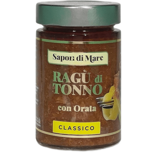 SAPORI DI MARE Tuna & Dorade Classic Ragù - 185g (6.52oz) - Pinocchio's Pantry - Authentic Italian Food