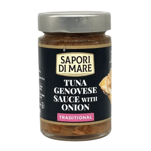 SAPORI DI MARE Tuna Genovese Sauce with Onions - 185g (6.52oz) - Pinocchio's Pantry - Authentic Italian Food