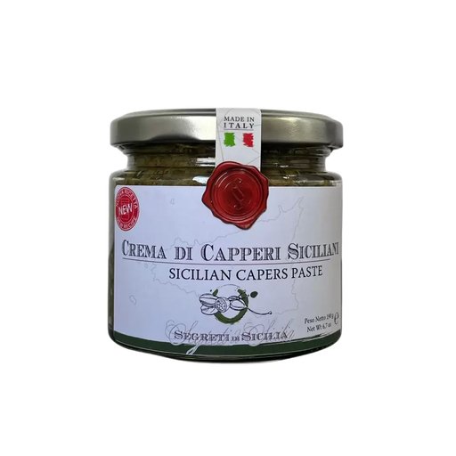 SEGRETI DI SICILIA Sicilian Caper Paste - 190g (6.7oz) - Pinocchio's Pantry - Authentic Italian Food