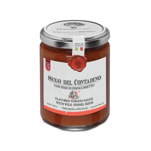 SEGRETI DI SICILIA Tomato Sauce with Wild Fennel Flavor - 290g (10.2oz) - Pinocchio's Pantry - Authentic Italian Food