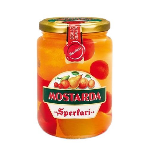 SPERLARI Mostarda Cremonese - 380g (13.40oz) - Pinocchio's Pantry - Authentic Italian Food