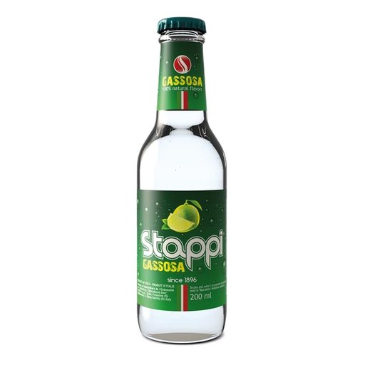 STAPPI Gassosa Soda - 4 count - 200ml (6.8fl. oz) each - Pinocchio's Pantry - Authentic Italian Food