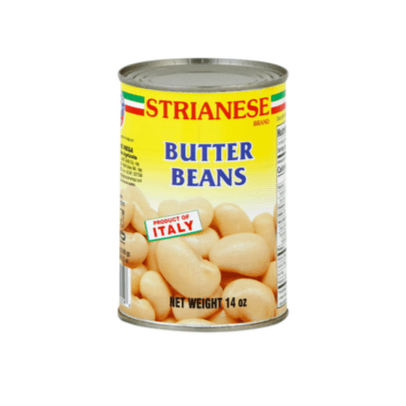 STRIANESE Butter Beans - 400g (14oz) - Pinocchio's Pantry - Authentic Italian Food