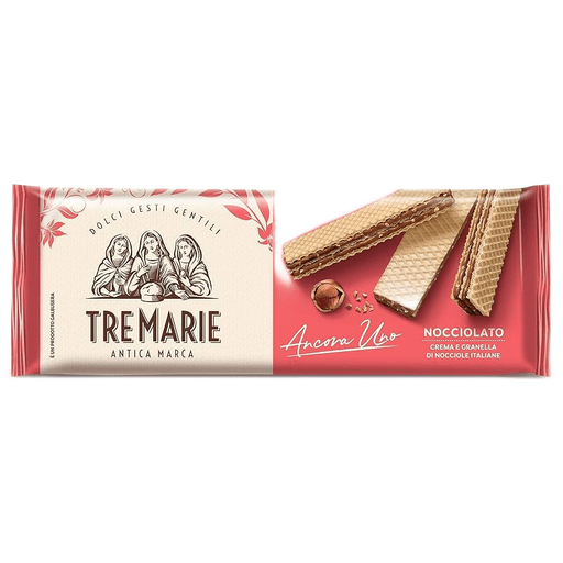 TRE MARIE Ancora Uno Hazelnut Wafer - 140g (4.94oz) - Pinocchio's Pantry - Authentic Italian Food