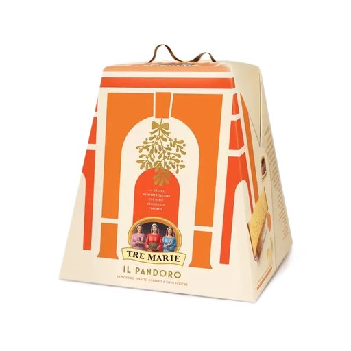 TRE MARIE Traditional Pandoro - 750g (1.66lb) - Pinocchio's Pantry - Authentic Italian Food