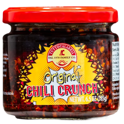 TUTTO CALABRIA Original Chili Crunch - 185g (6.5oz) - Pinocchio's Pantry - Authentic Italian Food