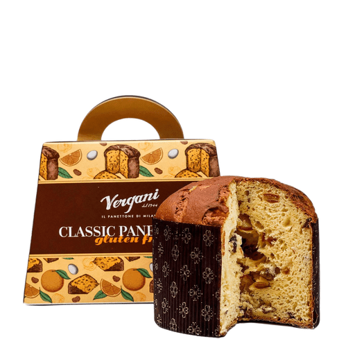 VERGANI Gluten Free Classic Panettone - 600g (21.1oz) - Pinocchio's Pantry - Authentic Italian Food