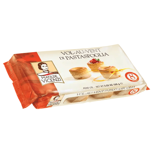VICENZI Puff Pastry Vol au Vent - 100g (3.52oz) - Pinocchio's Pantry - Authentic Italian Food