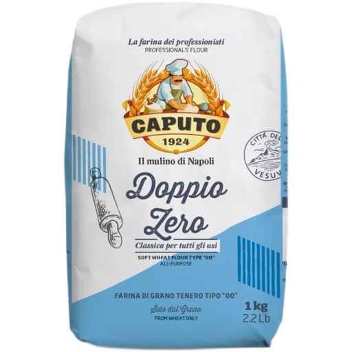 1kg Farine Caputo Classica Doppio Zero type 00 bleue W220/240 - Caputo