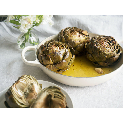 Italian Whole Grilled Artichokes in Olive Oil