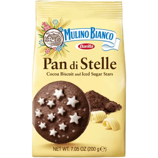 MULINO BIANCO Pan di Stelle Cookies - 200g (7.05oz)