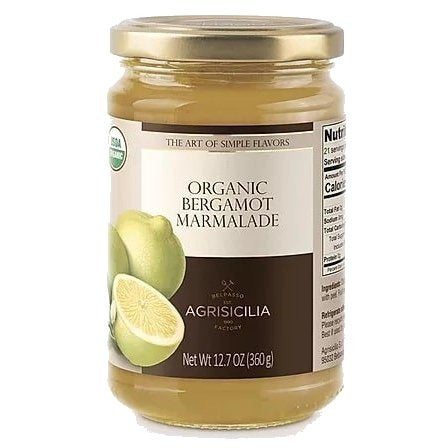 AGRISICILIA Organic Bergamot Marmalade - 360g (12.7oz) - Pinocchio's Pantry - Authentic Italian Food