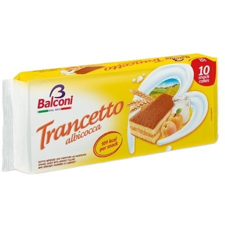 BALCONI Trancetto Apricot Cake - 10 count - Pinocchio's Pantry - Authentic Italian Food
