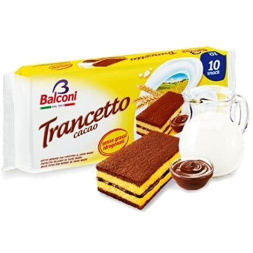 BALCONI Trancetto Cacao Cake - 10 count - Pinocchio's Pantry - Authentic Italian Food