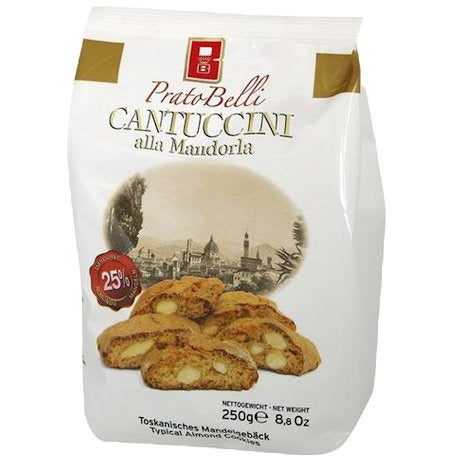 BELLI CANTUCCINI Almond Biscotti - 250g (8.8oz) - Pinocchio's Pantry - Authentic Italian Food