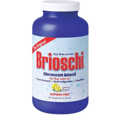 BRIOSCHI Lemon Flavored Effervescent - 240g (8.5oz) - Pinocchio's Pantry - Authentic Italian Food