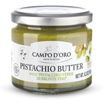 CAMPO D’ORO Pistachio Butter - 180g (6.3oz) - Pinocchio's Pantry - Authentic Italian Food