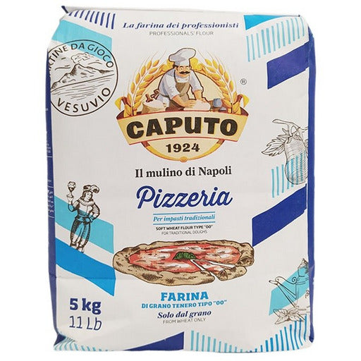 Farina Caputo Pizzeria Kg. 5 + Lievito Secco 100 Gr - Mulino Caputo