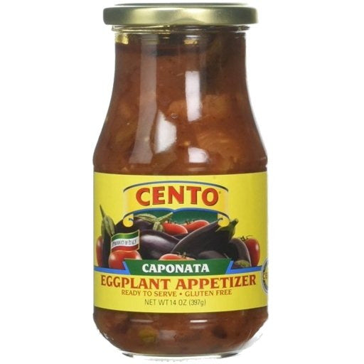 CENTO Caponata Eggplant Appetizer - 397g (14oz) - Pinocchio's Pantry - Authentic Italian Food