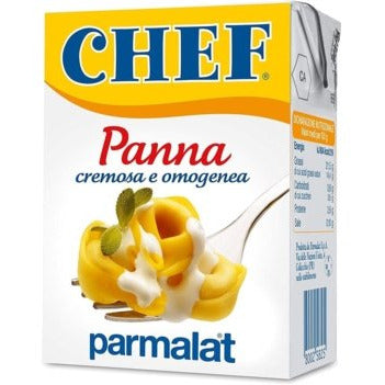 CHEF Parmalat Panna Da Cucina, Cooking Cream - 200ml (6.8oz) - Pinocchio's Pantry - Authentic Italian Food