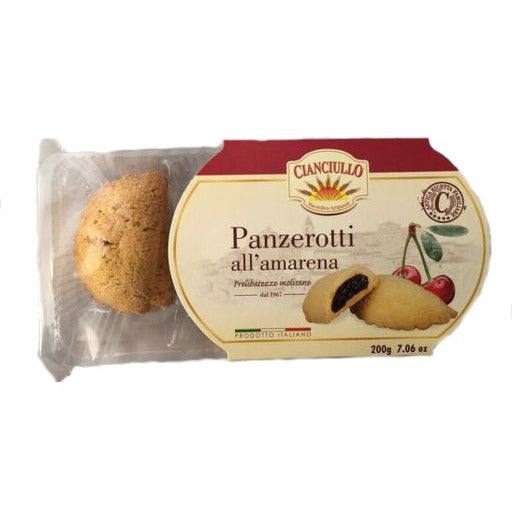 CIANCIULLO Amarena (Wild Cherry) Panzerotti - 200g (7.05oz) - Pinocchio's Pantry - Authentic Italian Food