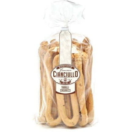 CIANCIULLO Taralli Caserecci - 400g (14.10oz) - Pinocchio's Pantry - Authentic Italian Food