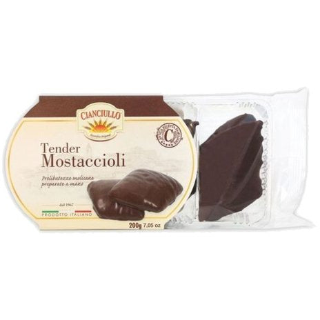 CIANCIULLO Traditional Tender Mostaccioli - 200g (7.05oz) - Pinocchio's Pantry - Authentic Italian Food