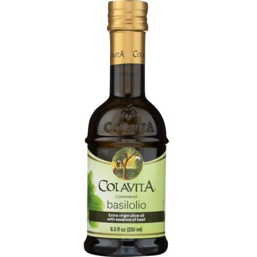 COLAVITA Basilolio Olive Oil - 250ml (8.5fl. oz) - Pinocchio's Pantry - Authentic Italian Food