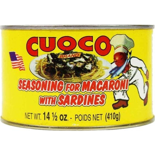 CUOCO Seasoning for Macaroni with Sardines - 410g (14.5oz) - Pinocchio's Pantry - Authentic Italian Food