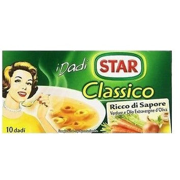 Dado STAR Classic Broth Cubes - 10 cubes - Pinocchio's Pantry - Authentic Italian Food