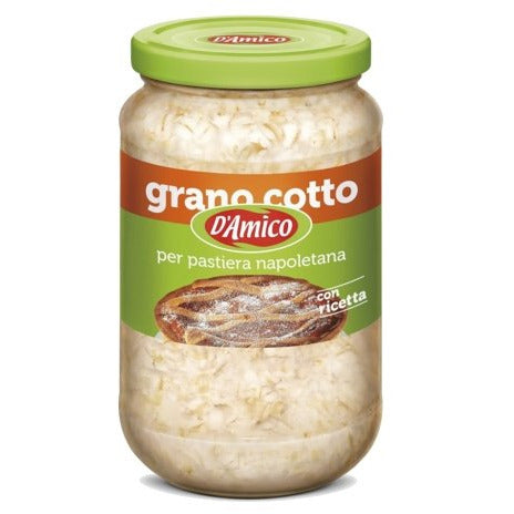D’AMICO Grano Cotto (Cooked Wheat) - 580g (20.5oz) - Pinocchio's Pantry - Authentic Italian Food