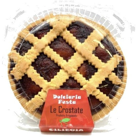 DOLCIARIA FESTA Le Crostate Cherry Tart - 350g (12.34oz) - Pinocchio's Pantry - Authentic Italian Food