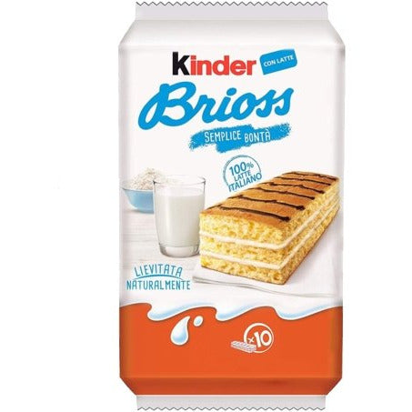 FERRERO Kinder Brioss Snack - 10 count - Pinocchio's Pantry - Authentic Italian Food