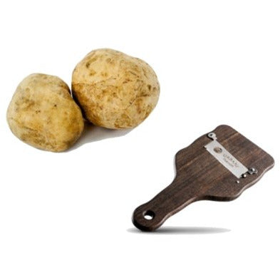 Fresh White Truffles with Wooden Truffle Slicer (Tuber Magnatum Pico) - Pinocchio's Pantry - Authentic Italian Food