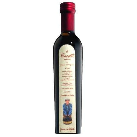 GIANNI CALOGIURI Original Vincotto Vinegar - 250ml (8.5fl. oz) - Pinocchio's Pantry - Authentic Italian Food