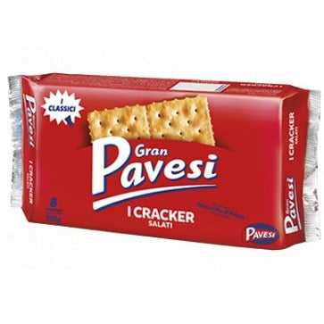 GRAN PAVESI Salted Crackers - 250g (8.8oz) - Pinocchio's Pantry - Authentic Italian Food
