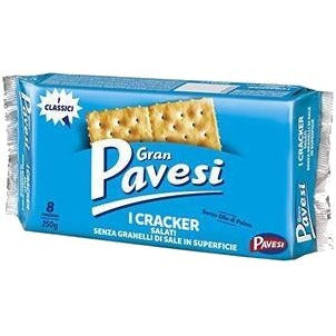 GRAN PAVESI Unsalted Crackers - 250g (8.8oz) - Pinocchio's Pantry - Authentic Italian Food