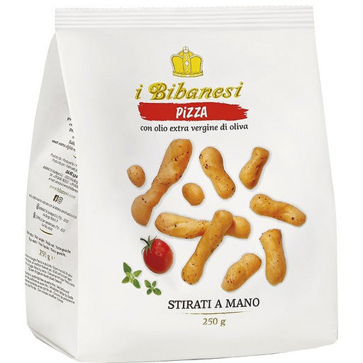 I BIBANESI Chunky Breadsticks Pizza Flavor - 100g (3.52oz) - Pinocchio's Pantry - Authentic Italian Food