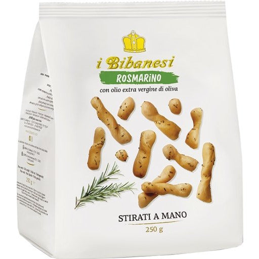 I BIBANESI Chunky Breadsticks Rosemary Flavor - 100g (3.52oz) - Pinocchio's Pantry - Authentic Italian Food