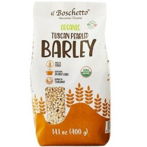 IL BOSCHETTO Organic Tuscan Pearled Barley - 400g (14.1oz) - Pinocchio's Pantry - Authentic Italian Food