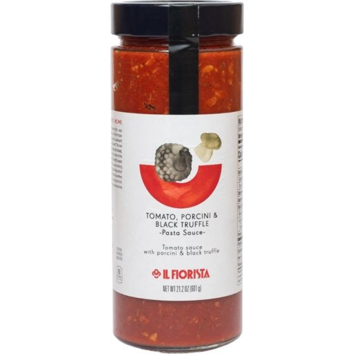 IL FIORISTA Tomato, Porcini, & Black Truffle Pasta Sauce - 601g (21.2oz) - Pinocchio's Pantry - Authentic Italian Food