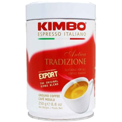 Caffè Kimbo Espresso Napoletano- Blend of Ground Coffee - Pack 250