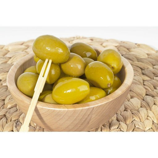 LA CERIGNOLA Green Cerignola Olives in Brine - 580g (19.40oz) - Pinocchio's Pantry - Authentic Italian Food