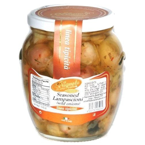 LA CERIGNOLA Lampascioni of Puglia - 580g (19.40oz) - Pinocchio's Pantry - Authentic Italian Food