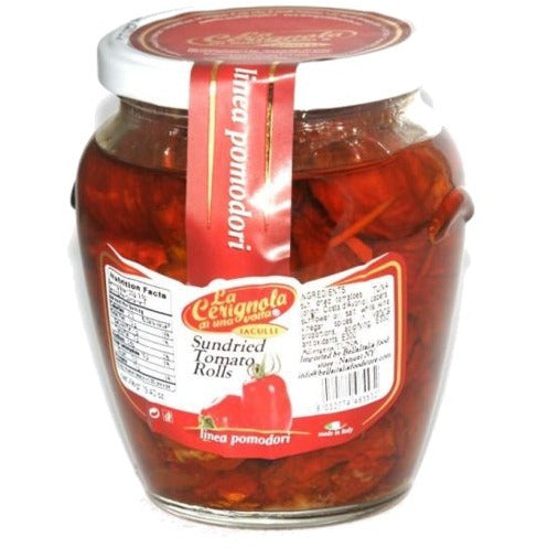LA CERIGNOLA Sundried Tomato Rolls - 580g (19.40oz) - Pinocchio's Pantry - Authentic Italian Food